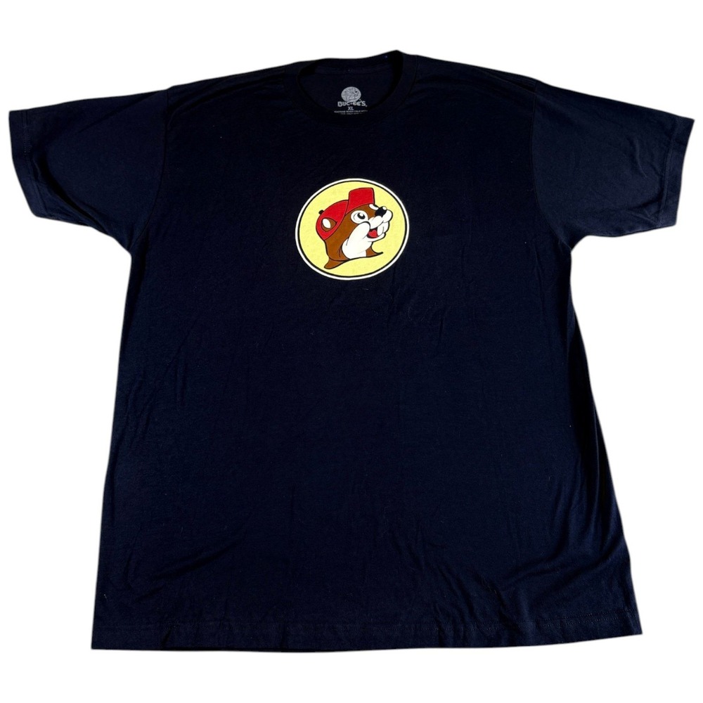 Buc-ee's Alabama T-Shirt Men's XL‎ Navy Premium Relaxed Short Sleeve Everyday